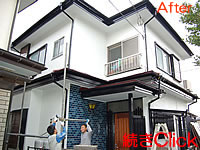 所沢市下安松Ｈ様邸の外壁屋根塗装リフォーム