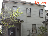 最安のアクリル塗料、屋根はウレタン塗料での格安パック
