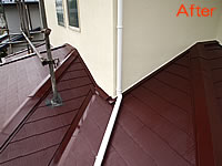 チョコレート（RC-113）で塗った屋根