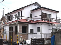 しっかりアフターフォローも安心の地元のＭＫ塗装へ塗装工事をご依頼の深谷市常盤町Ａ様