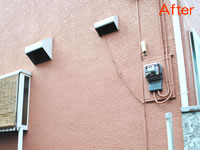 塗装で綺麗に直った外壁