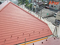 スレート屋根の塗装後色はRC-112