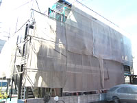 墨田区京島アパート外壁塗装工事