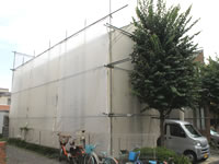 練馬区Ｙ様邸の外壁塗装工事