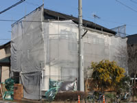 川越市Ｎ様邸の外壁塗装工事