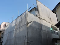 狭山市Ｆ様外壁塗装工事中