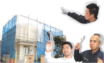 住宅塗装専門、埼玉と東京でHPにおける価格表示実績掲載件数NO.1